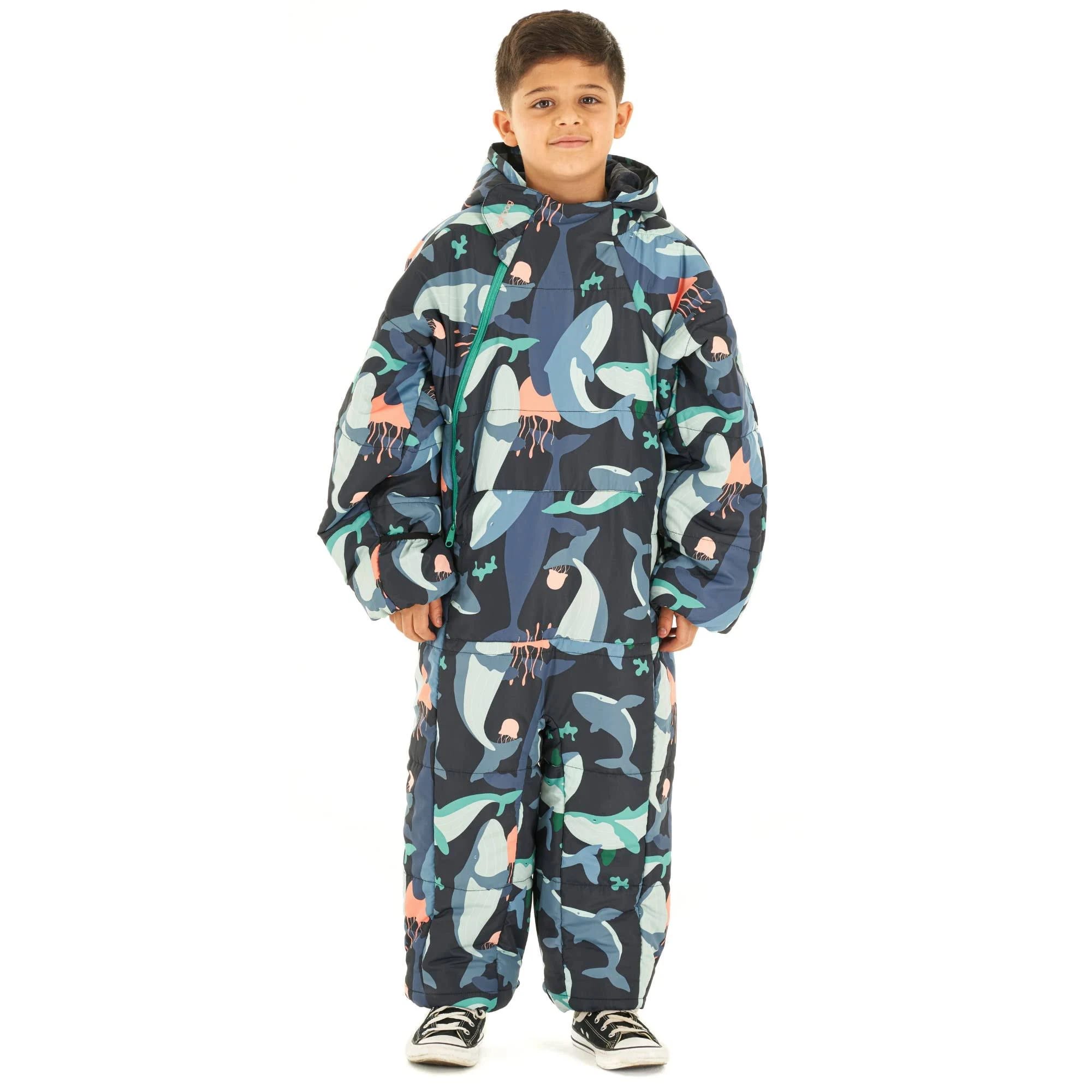 Cozy Kids' Wearable Sleeping Bag for Camping and Adventures | Image