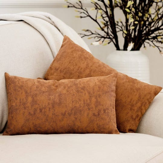 wildivory-2-pack-faux-leather-lumbar-pillow-cover-natural-soft-touch-12x20-lumbar-throw-pillow-cover-1