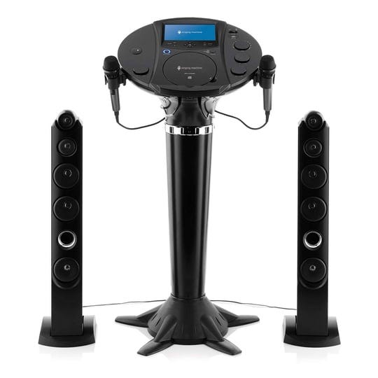 singing-machine-bluetooth-pedestal-karaoke-system-black-1