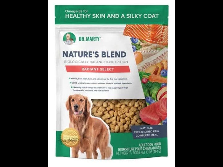 dr-marty-natures-blend-radiant-select-freeze-dried-raw-dog-food-for-skin-coat-16-oz-1