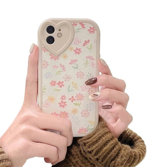 ownest-compatible-with-iphone-11-case-with-cute-flowers-floral-pattern-for-women-girls-soft-silicone-1