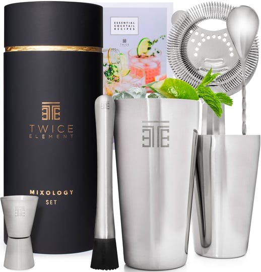 twice-element-cocktail-gift-set-boston-shaker-kit-with-elegant-gift-box-storage-pouch-recipe-book-an-1