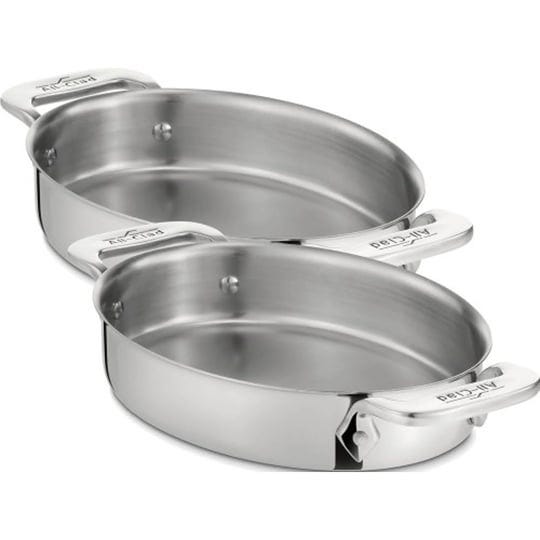 all-clad-59900-stainless-steel-7-inch-oval-shaped-baker-specialty-cookware-set-1