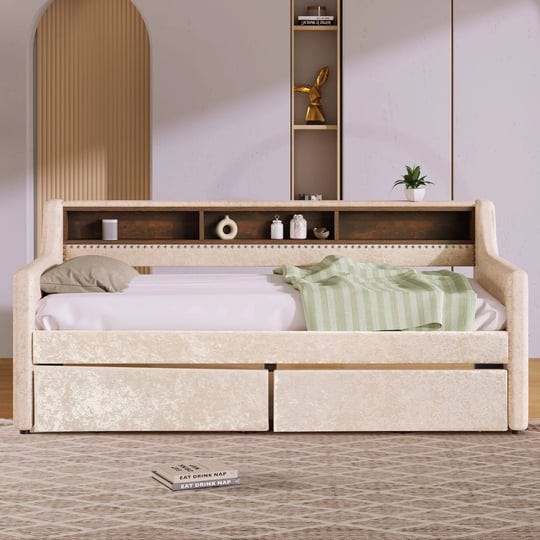 daybed-with-two-storage-drawers-and-built-in-storage-shelves-beige-1