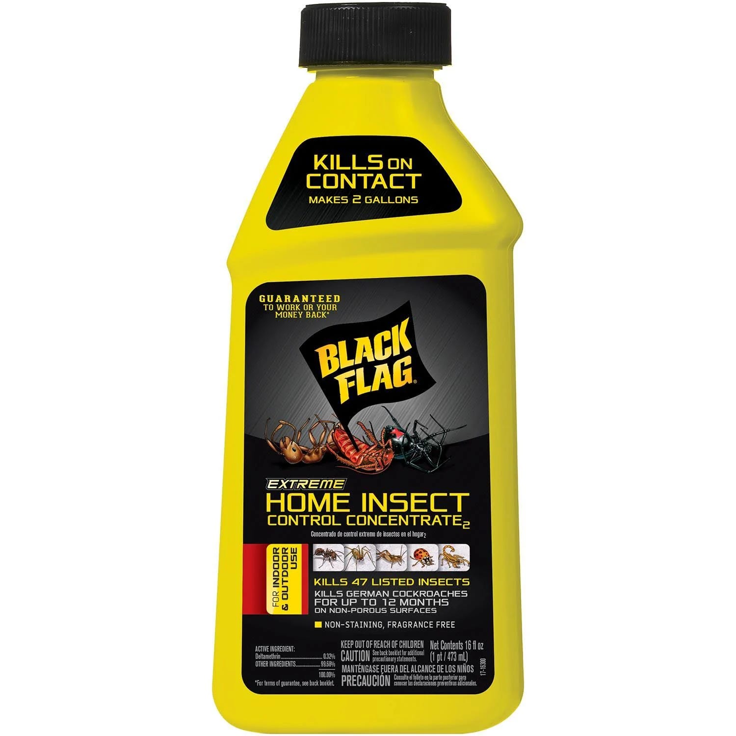 Black Flag Extreme Roach Spray for Home Insect Control | Image