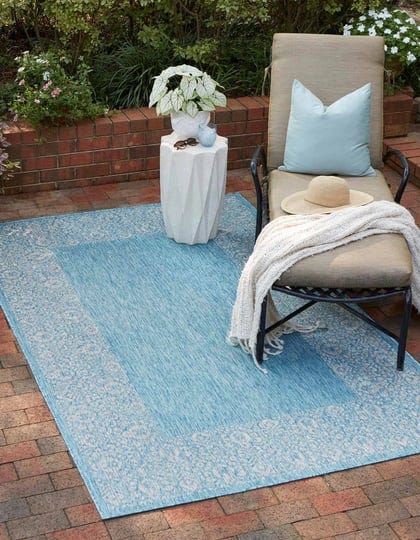 unique-loom-outdoor-floral-border-aqua-blue-4-ft-x-6-ft-area-rug-1