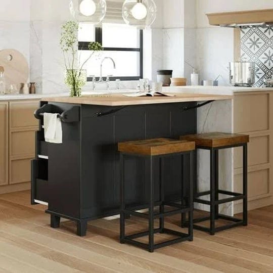 churanty-kitchen-island-set-with-2-seatings-and-drop-leaf-farmhouse-dining-table-set-with-storage-ca-1