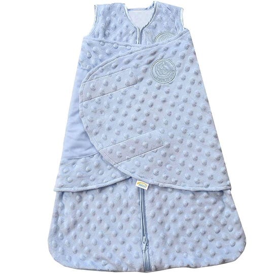 halo-sleepsack-swaddle-velboa-blue-plush-dots-newborn-1