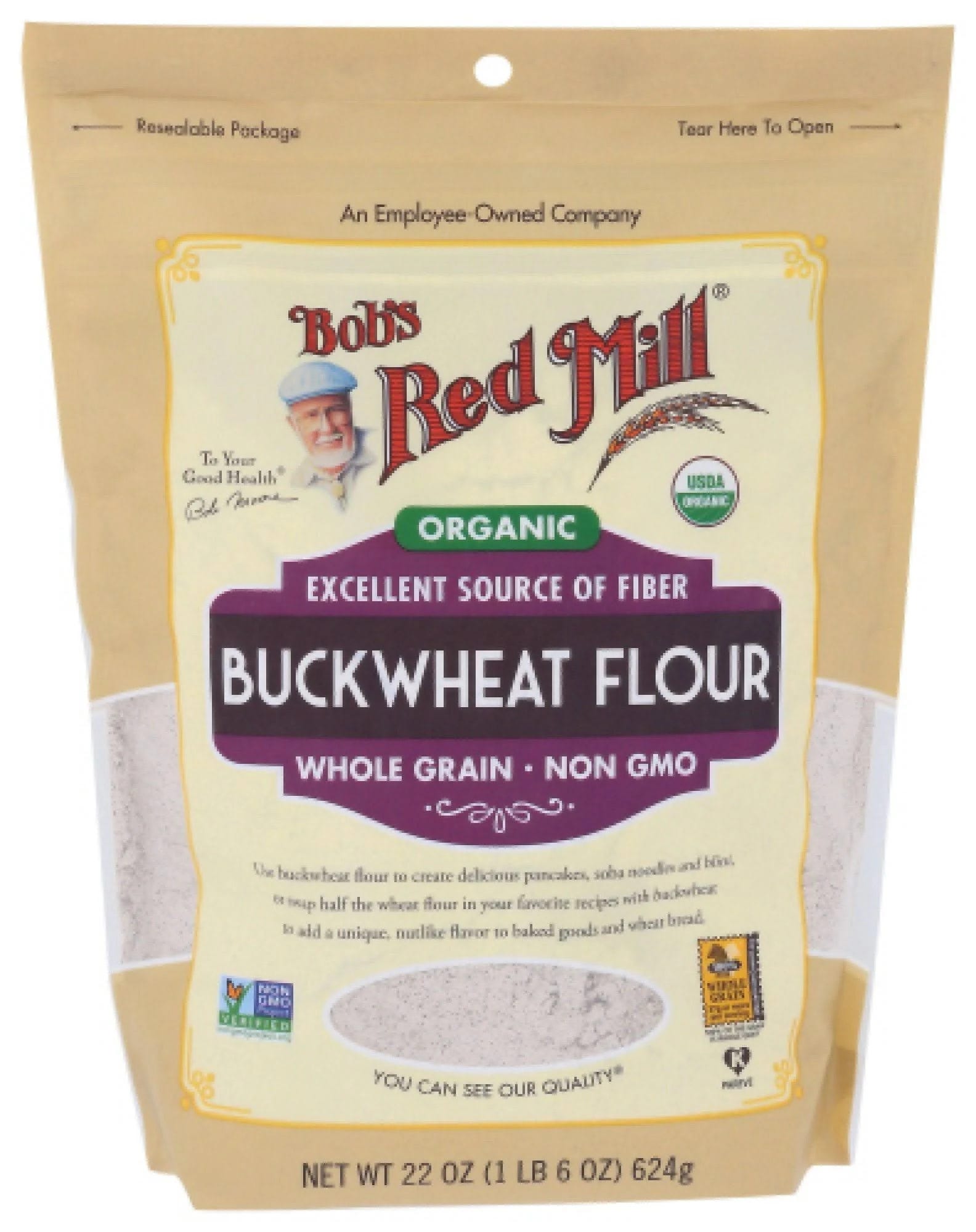 Organic Buckwheat Flour: A Nutritious and Flavorful Baking Option | Image