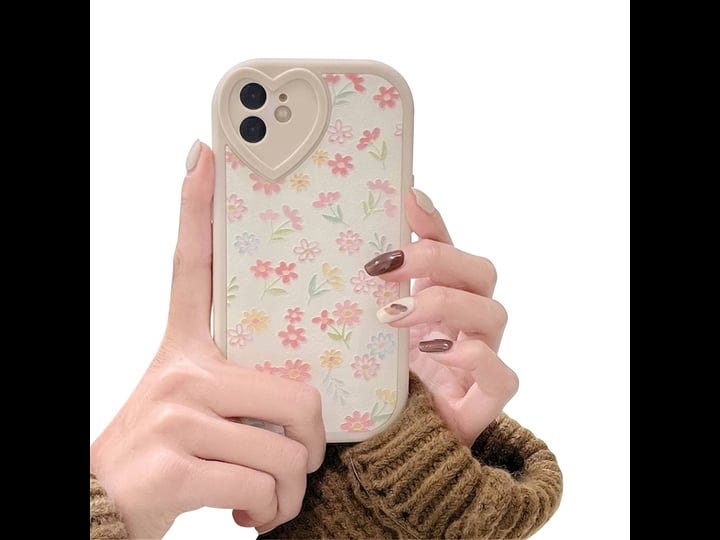 ownest-compatible-with-iphone-11-case-with-cute-flowers-floral-pattern-for-women-girls-soft-silicone-1
