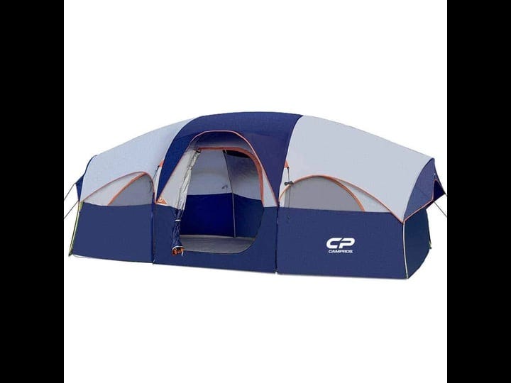 14-ft-x-9-ft-blue-weather-resistant-family-8-person-camping-double-layer-portable-tent-with-5-large--1
