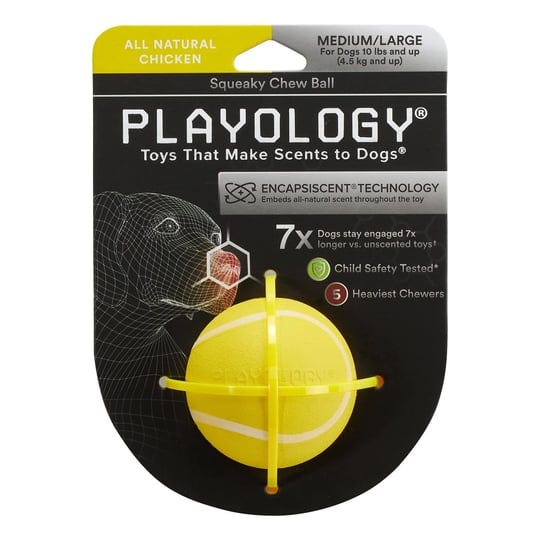 playology-squeaky-chew-ball-dog-toy-chicken-scent-medium-1