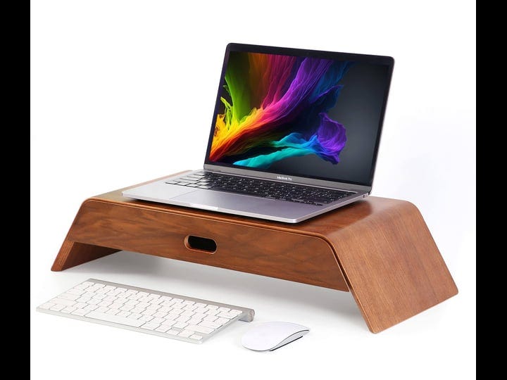 onegenug-wood-monitor-stand-with-drawer-installation-free-computer-stand-desk-organizer-walnut-monit-1