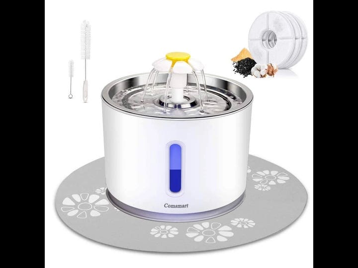 comsmart-cat-water-fountain-81oz-2-4l-led-pet-fountain-stainless-steel-automatic-drinking-water-disp-1