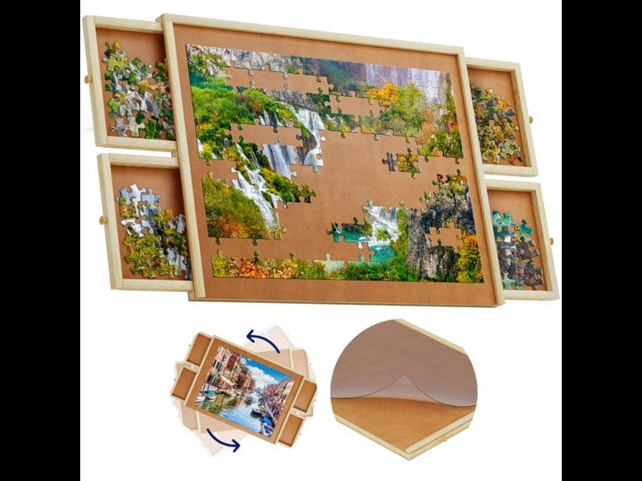 1500-piece-wooden-jigsaw-puzzle-table-4-drawers-rotating-puzzle-board-35-x-28-jigsaw-puzzle-board-pu-1