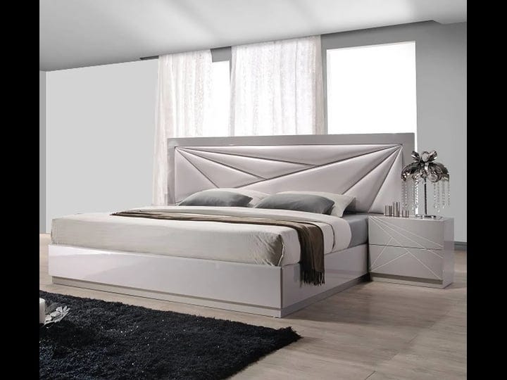 jm-florence-white-and-light-grey-lacquer-platform-bedroom-set-1