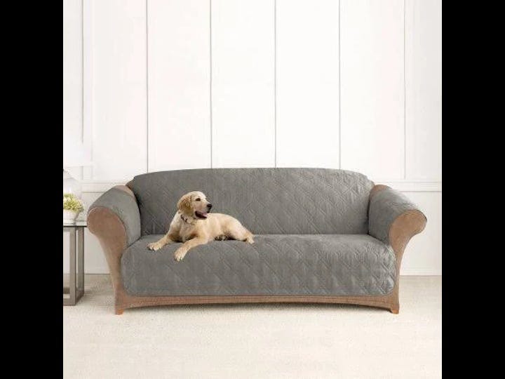 sure-fit-microfiber-pet-sofa-throw-gray-1