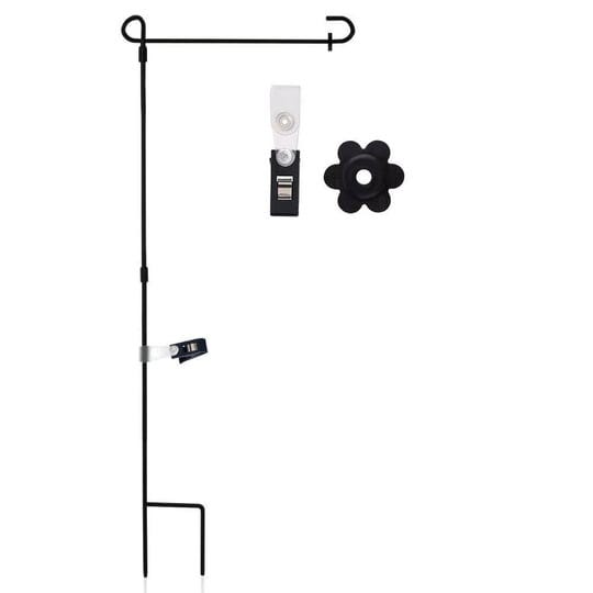 anley-37-in-x-14-in-wrought-iron-garden-flag-stand-upgraded-version-reinforced-garden-flag-holder-1