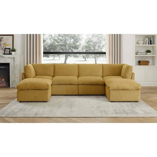 annai-129-wide-reversible-modular-corner-sectional-with-ottoman-wade-logan-body-fabric-ginger-polyes-1