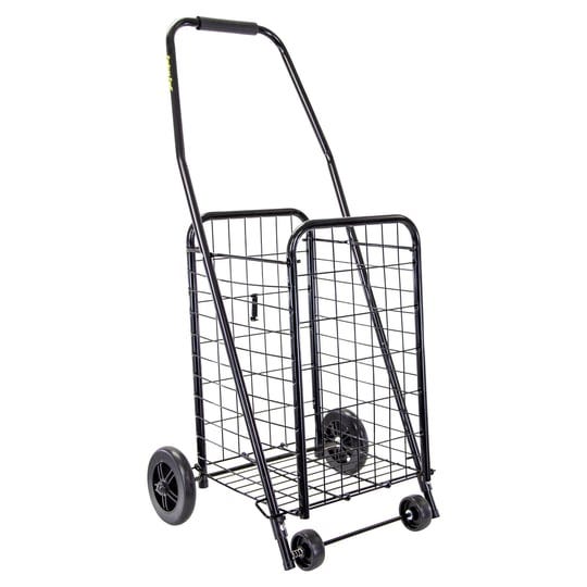dbest-products-cruiser-cart-sport-shopping-grocery-rolling-folding-laundry-basket-on-wheels-foldable-1