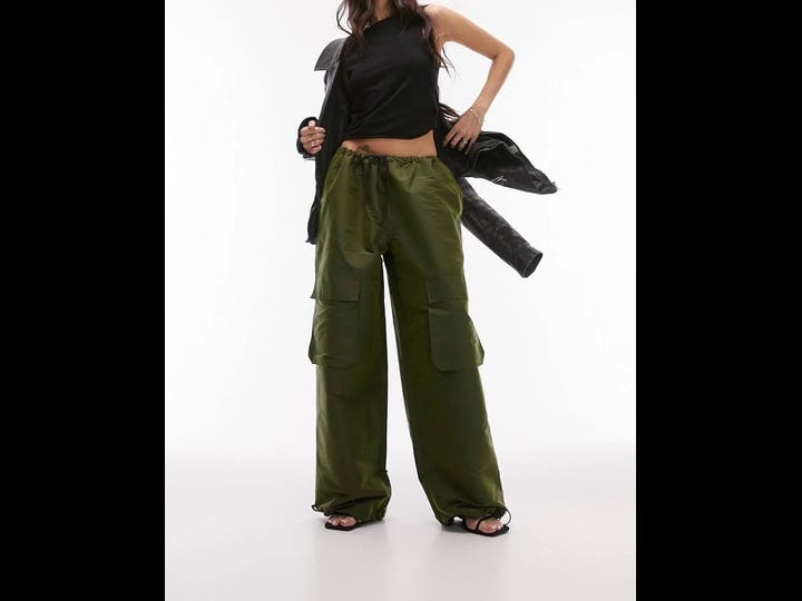 topshop-high-shine-oversized-balloon-parachute-pants-in-khaki-green-1