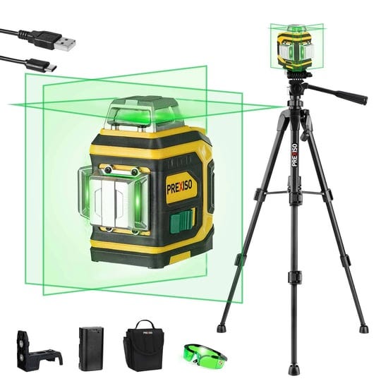 prexiso-rechargeable-360-self-leveling-green-laser-level-with-tripod-magnetic-base-glasses-for-const-1