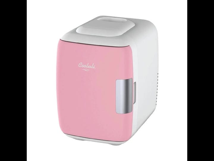 cooluli-cmf6p-electric-4-liter-portable-cooler-warmer-mini-fridge-pink-1