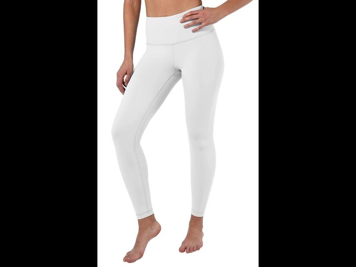 90-degree-by-reflex-high-waist-squat-proof-ankle-length-interlink-leggings-white-medium-1