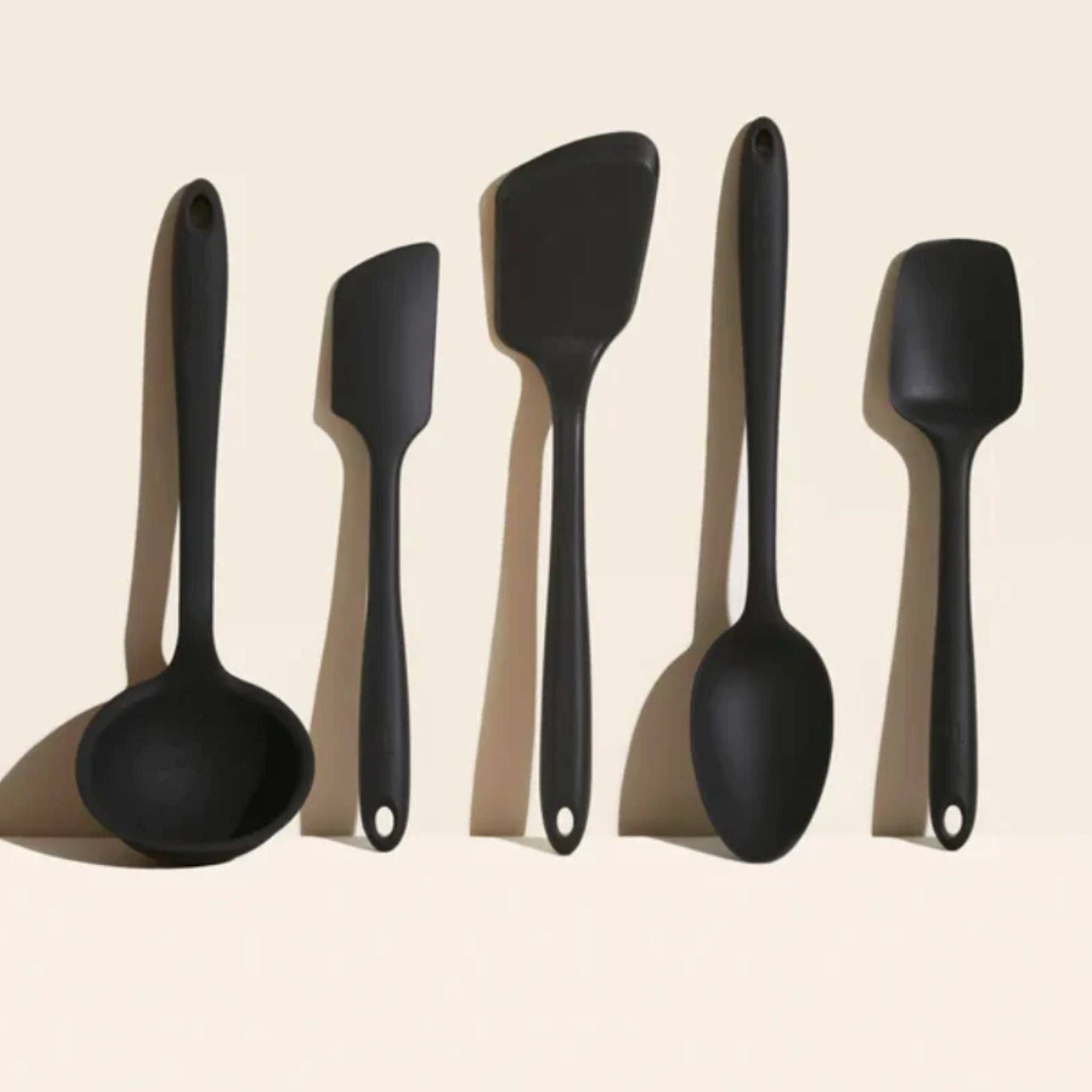 5-Piece Ultimate Silicone Tool Set - Dishwasher Safe | Image