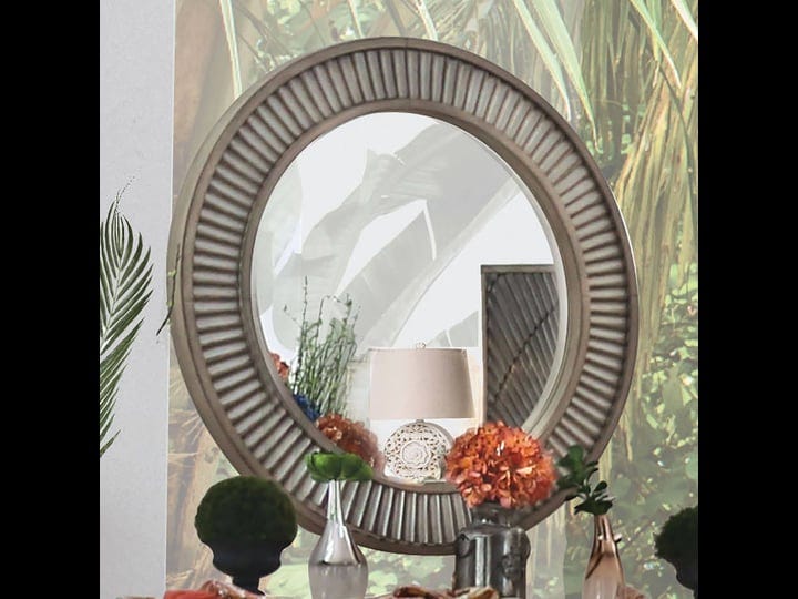 kamalah-antique-gray-round-mirror-1