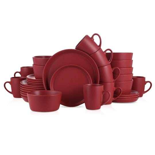 stone-lain-michelle-stoneware-32-piece-round-dinnerware-set-red-1