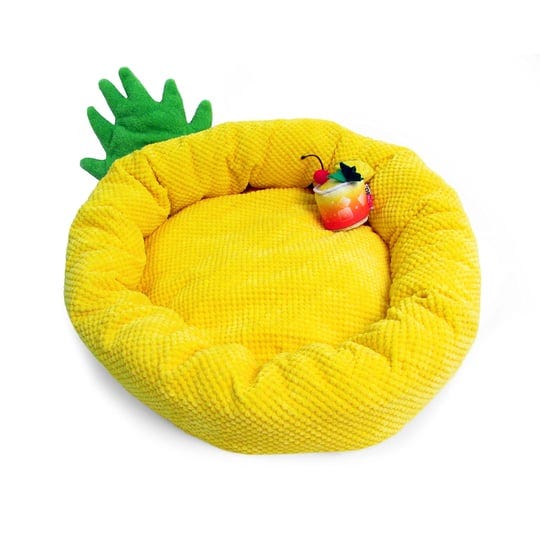 tonbo-soft-plush-small-cute-and-cozy-food-dog-cat-bed-washer-and-dryer-friendly-pineapple-1