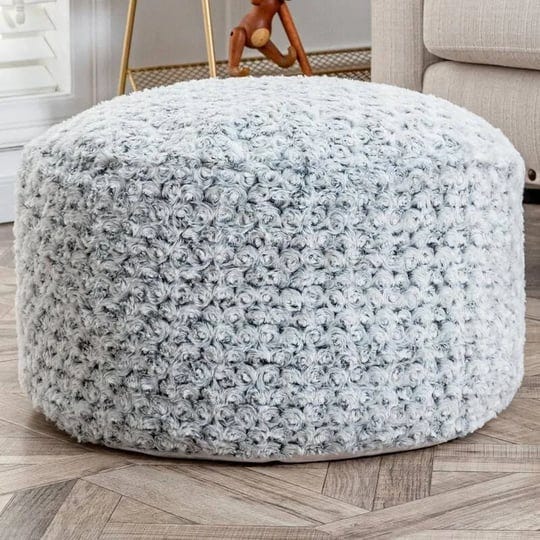 20x20x12-inches-round-ottoman-pouf-no-filler-grey-1