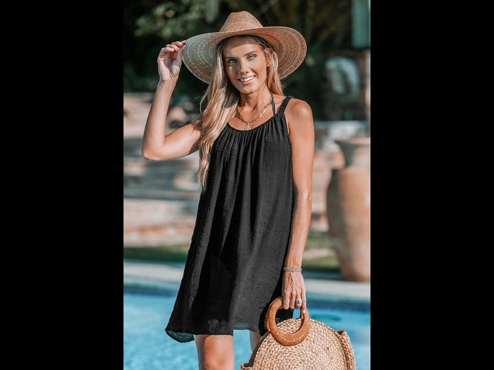 cupshe-black-loose-scoop-neck-mini-cover-up-black-xl-1