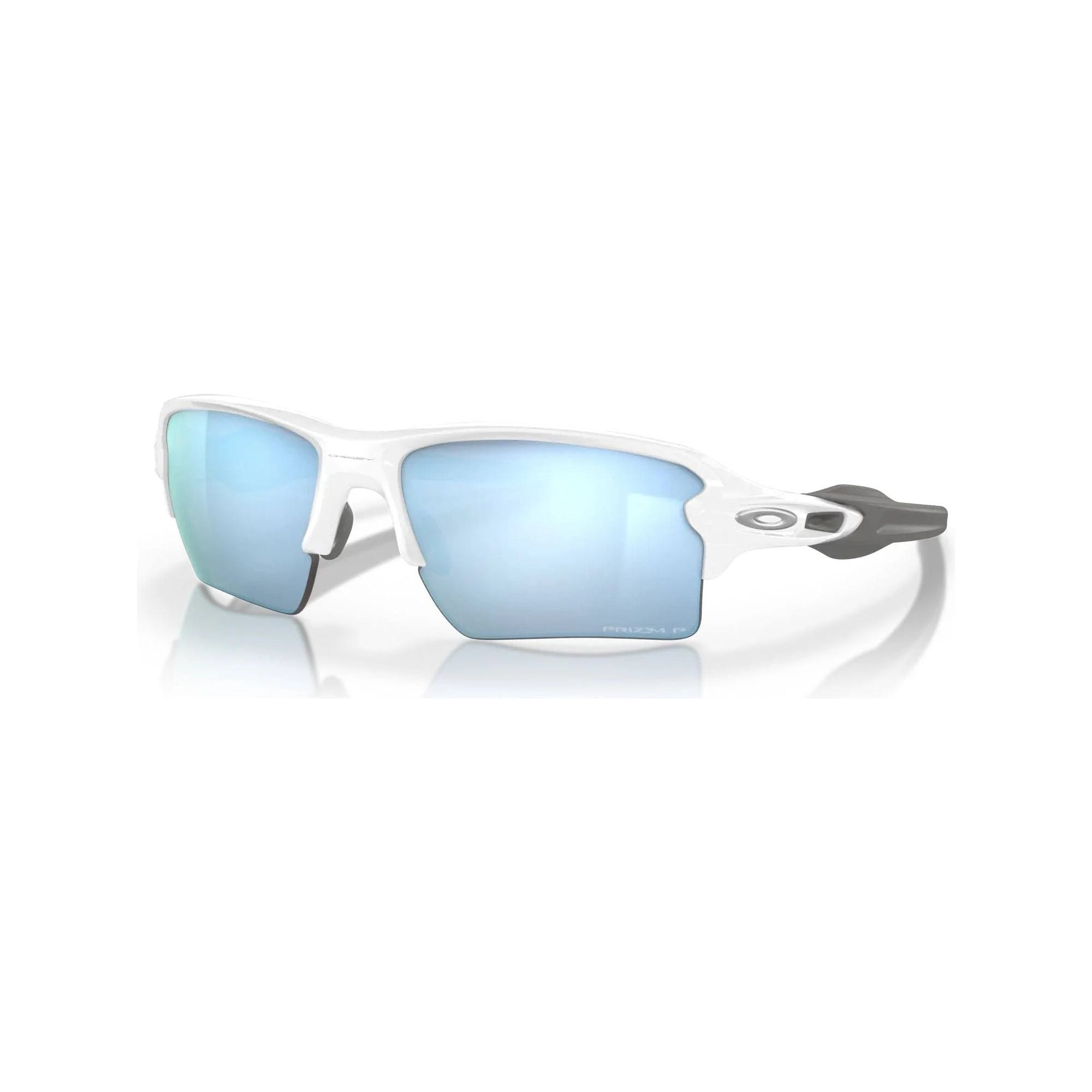Ultra-light Oakley Flak 2.0 XL White Sunglasses | Image