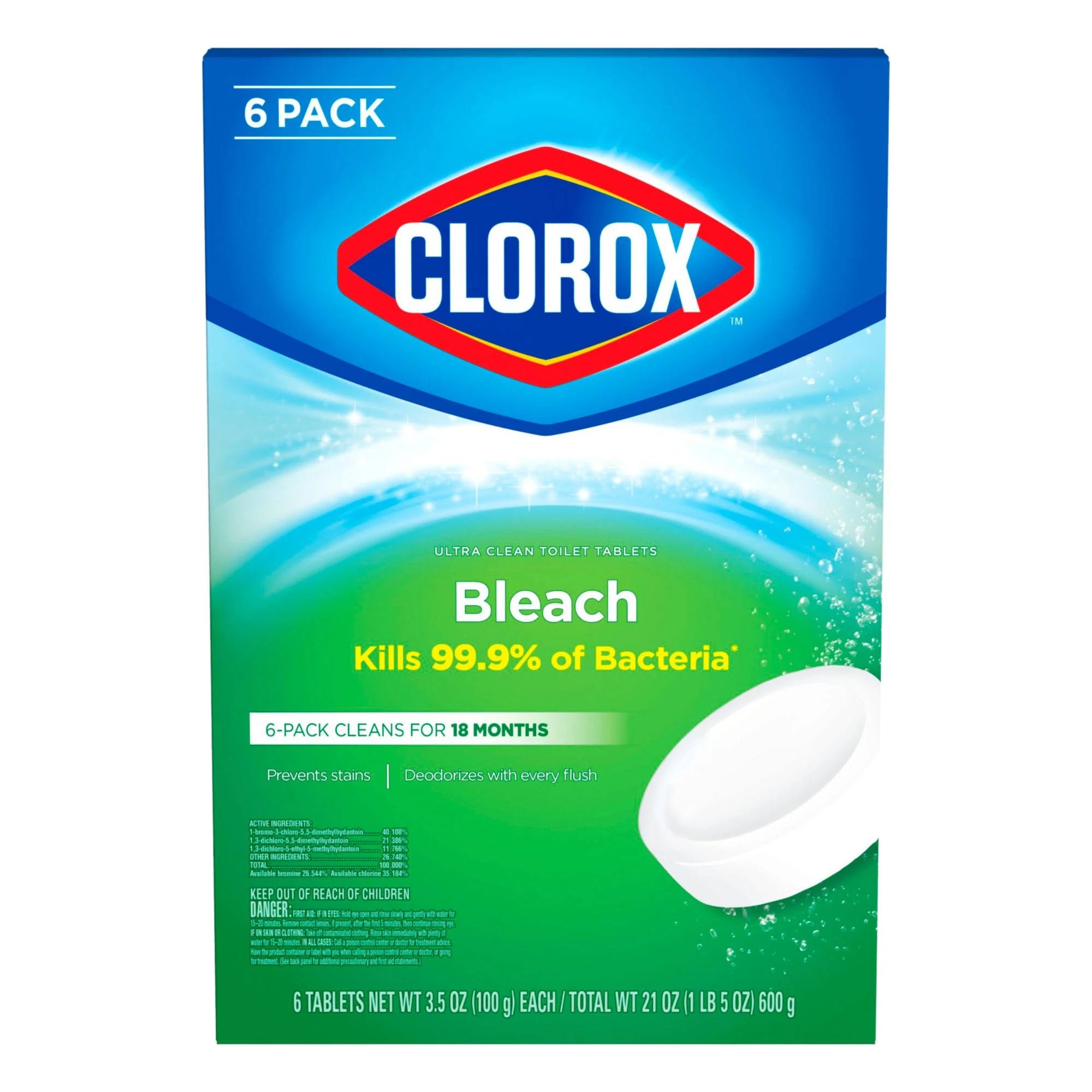 Clorox Automatic Toilet Bowl Cleaner for Fresh, Clean Toilets | Image