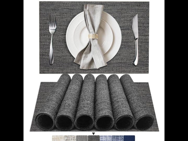 beteam-placemats-set-of-6-dark-gray-woven-vinyl-placemats-washable-durable-table-placemats-indoor-ou-1