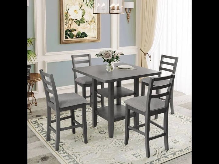 dining-table-set-of-4-square-tables-set-of-4-rustic-kitchen-table-with-4-upholstered-chairs-grey-1