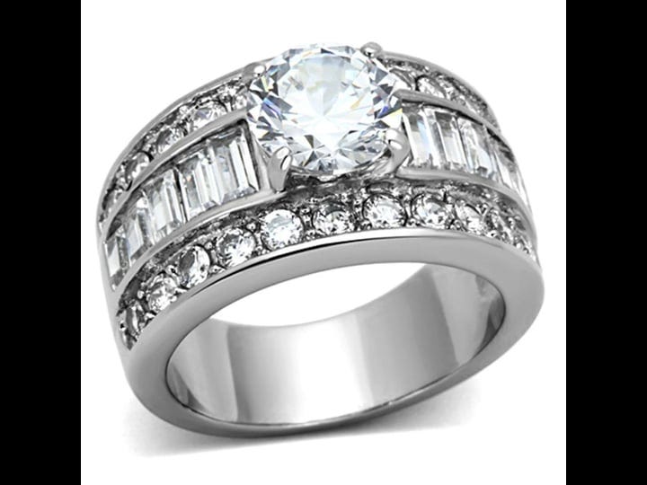 womens-stainless-steel-engagement-ring-with-round-cubic-zirconia-size-9-clear-1