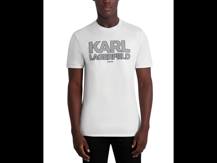 karl-lagerfeld-paris-mens-checkered-logo-t-shirt-white-size-m-1