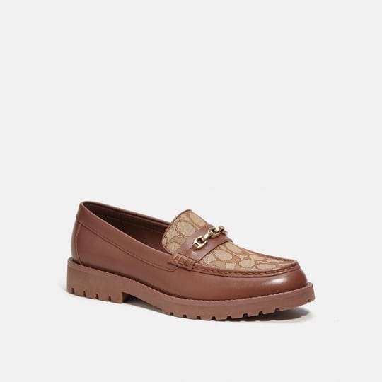 coach-outlet-brooks-loafer-in-signature-jacquard-khaki-dark-saddle-us-11-5-1