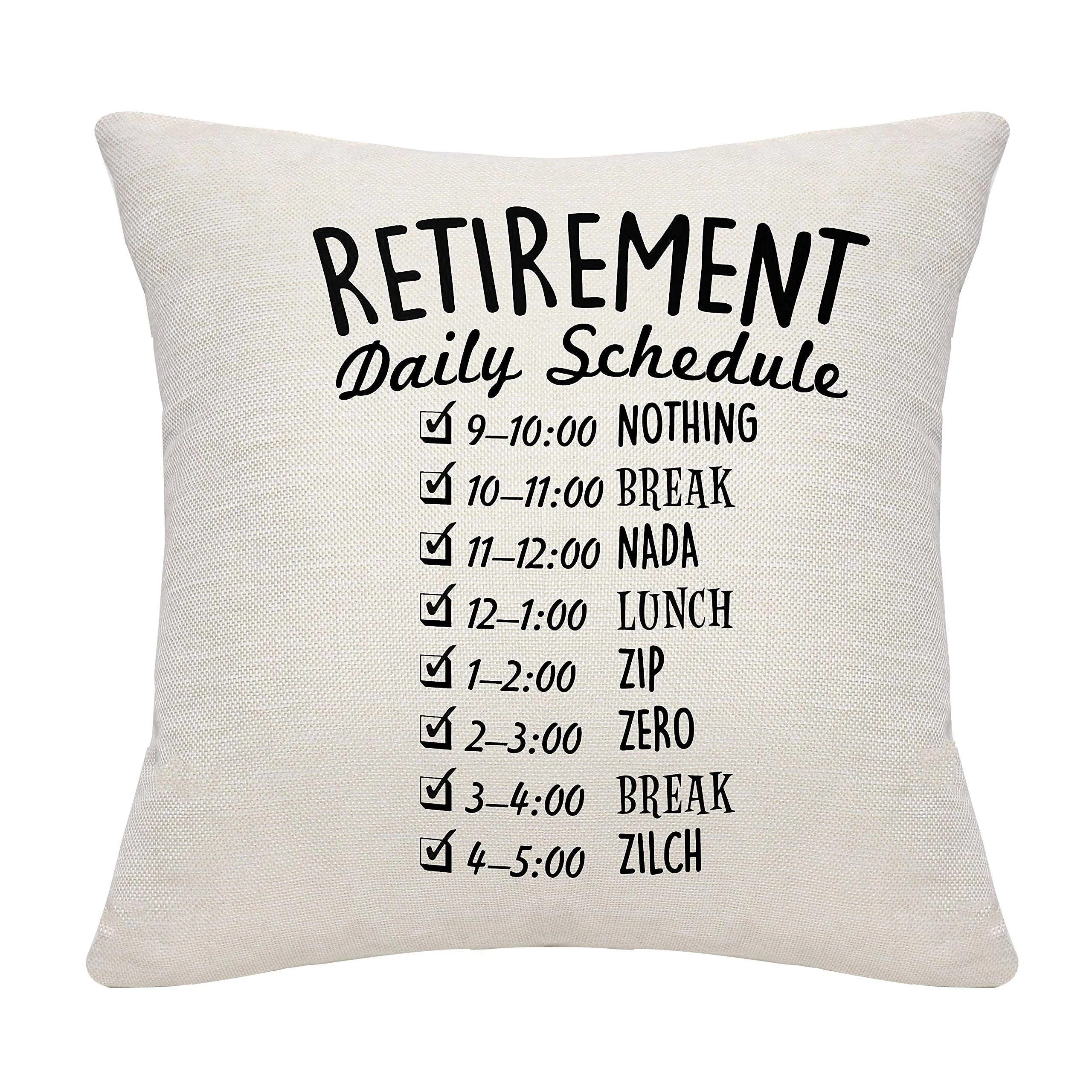 Funny Retirement Gifts: DANKHRA Pillow Cases for Coworkers | Image