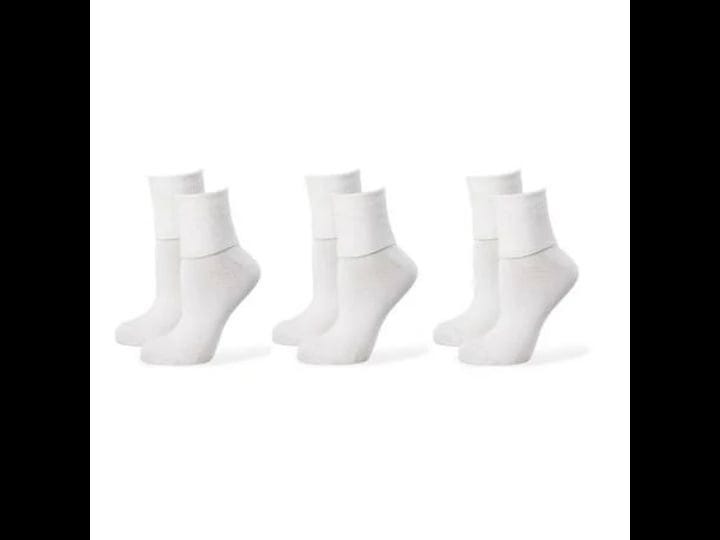jefferies-socks-womens-socks-smooth-seamless-turn-cuff-dress-work-casual-cotton-ankle-socks-3-pairs--1