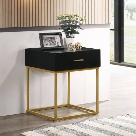 luxeo-catalina-black-one-drawer-nightstand-with-gold-legs-1