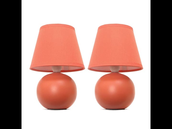 set-of-2-orange-mini-ceramic-globe-table-lamps-with-tapered-shade-1