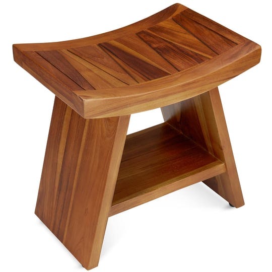 teakcraft-teak-shower-stool-with-shelf-water-resistant-non-slip-premium-indonesian-teak-wood-bath-se-1