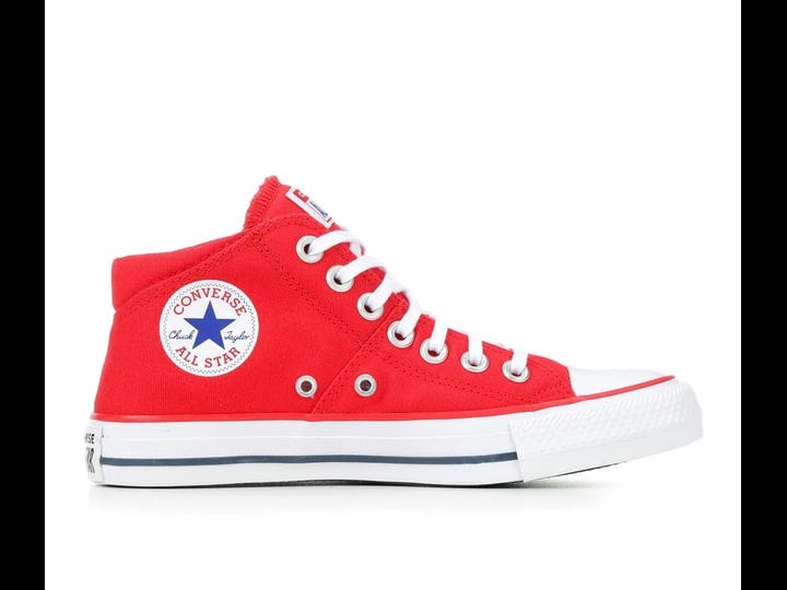 womens-converse-chuck-taylor-madison-mid-top-sneakers-size-8-red-1