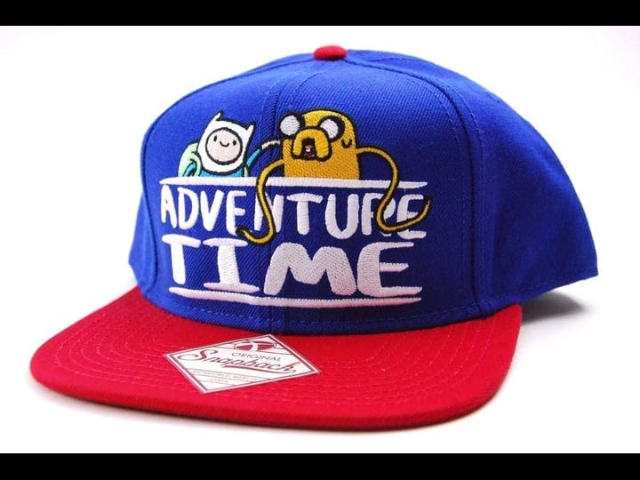 bio-world-adventure-time-finn-jake-snapback-flat-bill-cap-hat-osfm-1