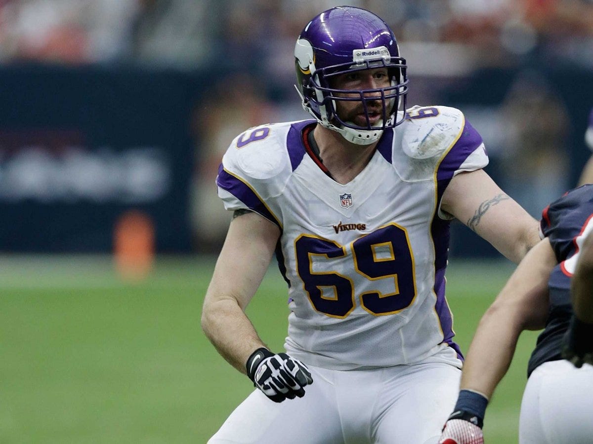 DEFENSIVE END: Jared Allen — $14.3 million