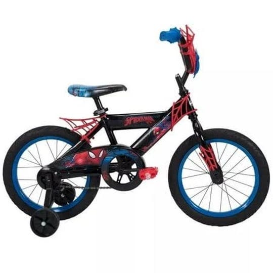 huffy-marvel-spider-man-bike-16-inch-blue-1